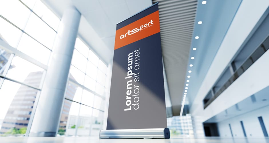 Roll-ups y banners publicitarios personalizados - Impresión de alta calidad