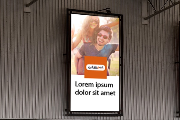 Rótulo luminoso personalizado - Soporte publicitario para negocios y comercios