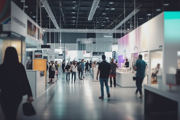 Stand de feria personalizado - Soporte publicitario para eventos y exposiciones